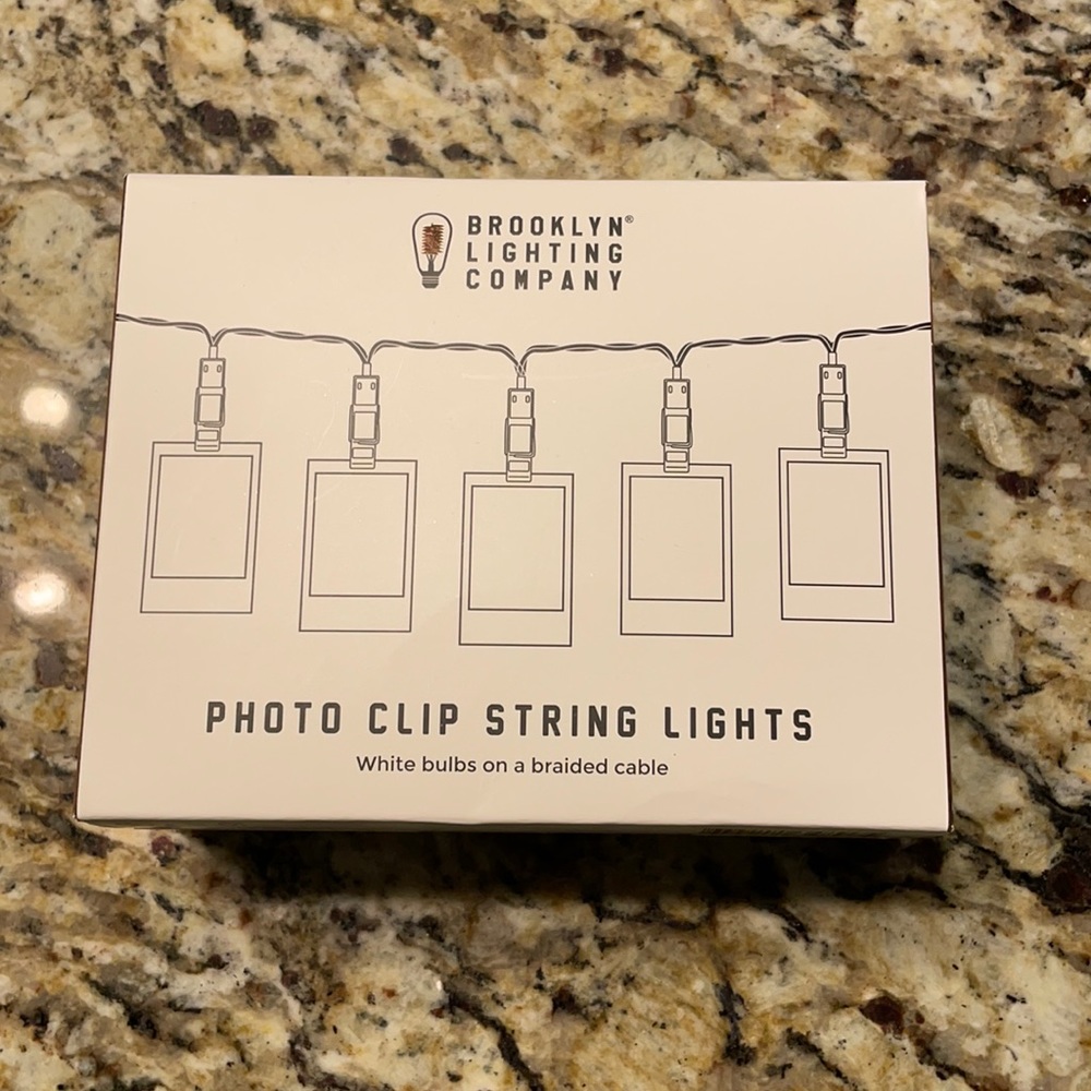 Photo Clip String Lights
